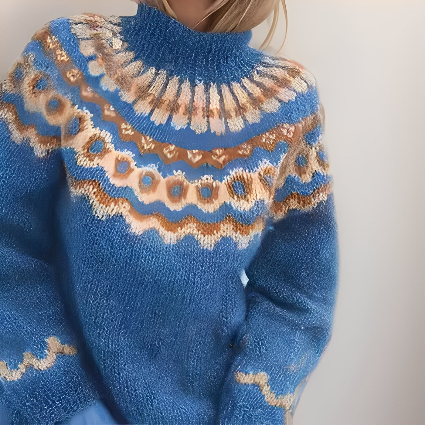 Freja | Olivia - turtleneck-tröja