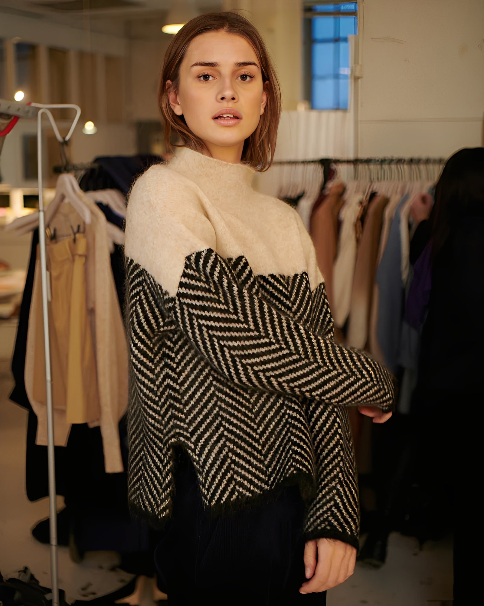 Marlene - bomullspolotröja