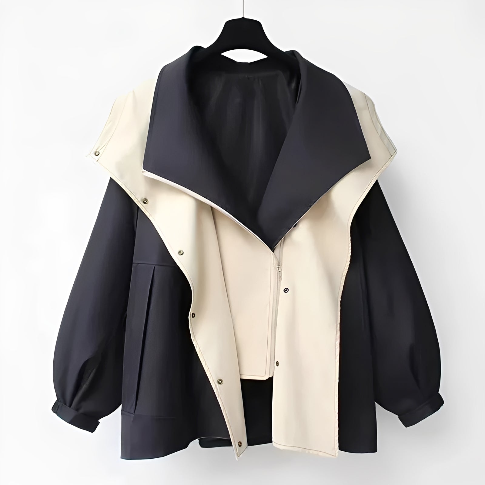 Beate - stilren vattenavvisande trenchcoat