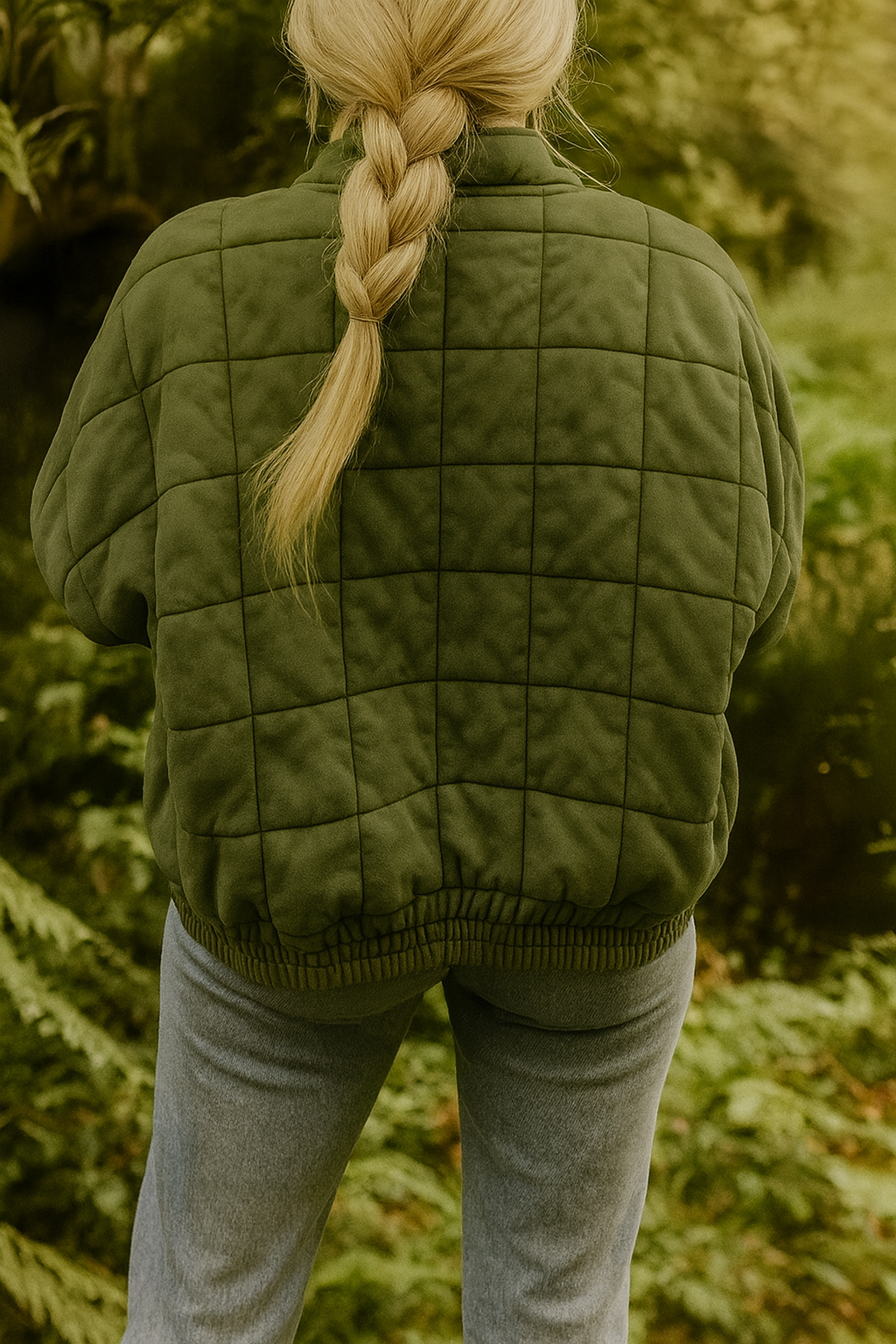 Josiane - vadderad jacka med elegant oversized-look
