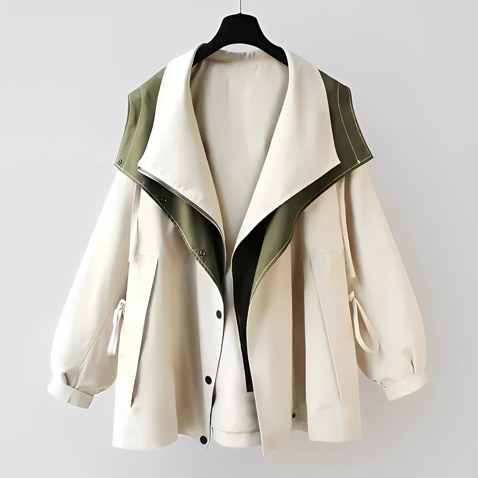 Beate - stilren vattenavvisande trenchcoat
