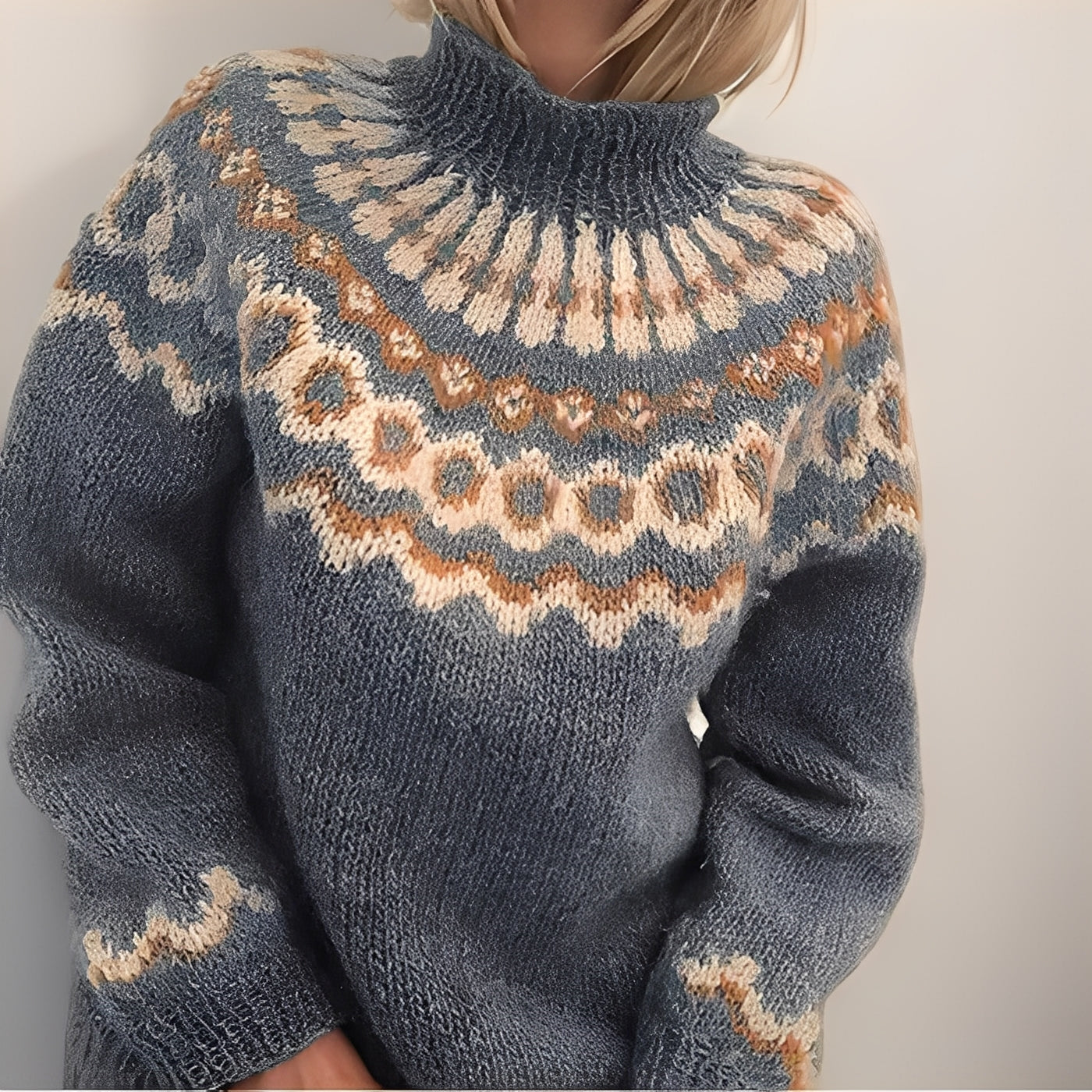 Freja | Olivia - turtleneck-tröja