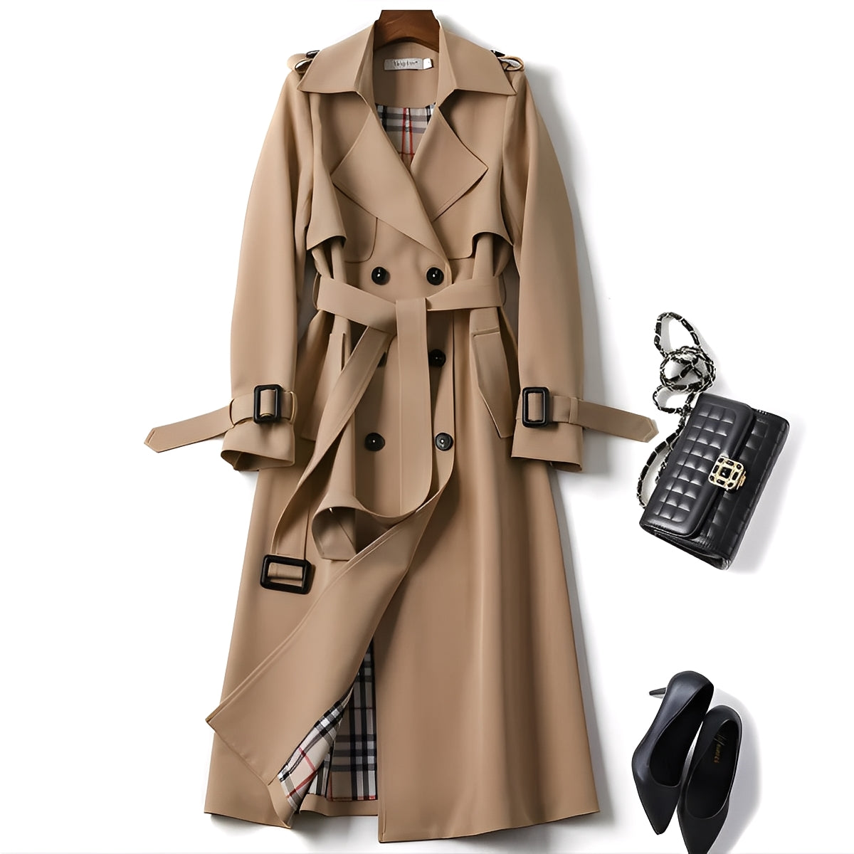 Vespara – elegant trenchcoat med tidlös stil