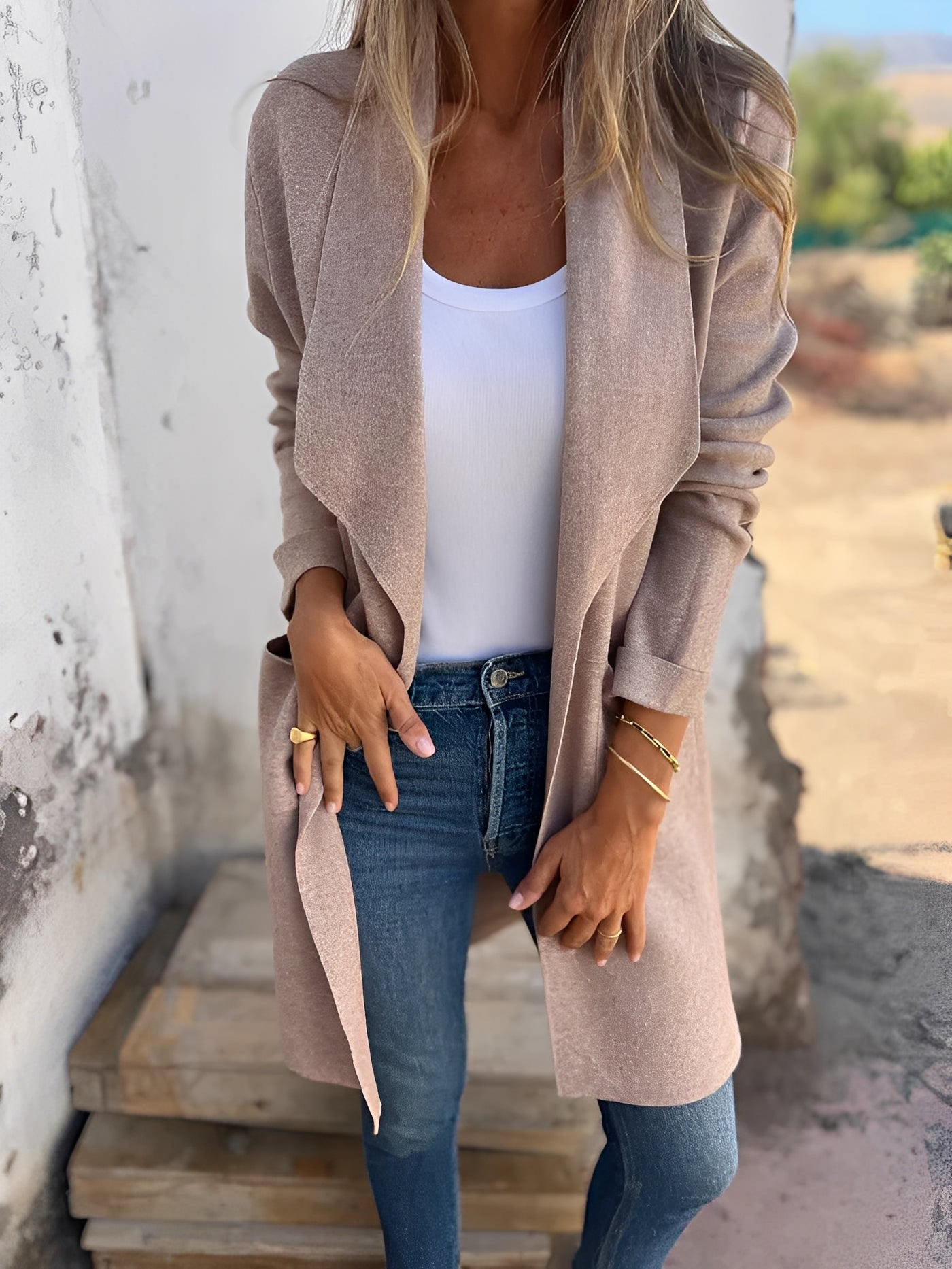 Rose – minimalistisk och mjuk kofta