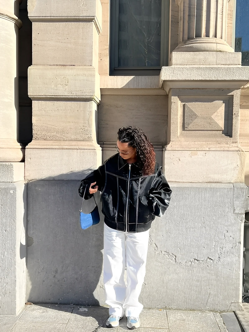 Tilde - oversized kontrastjacka