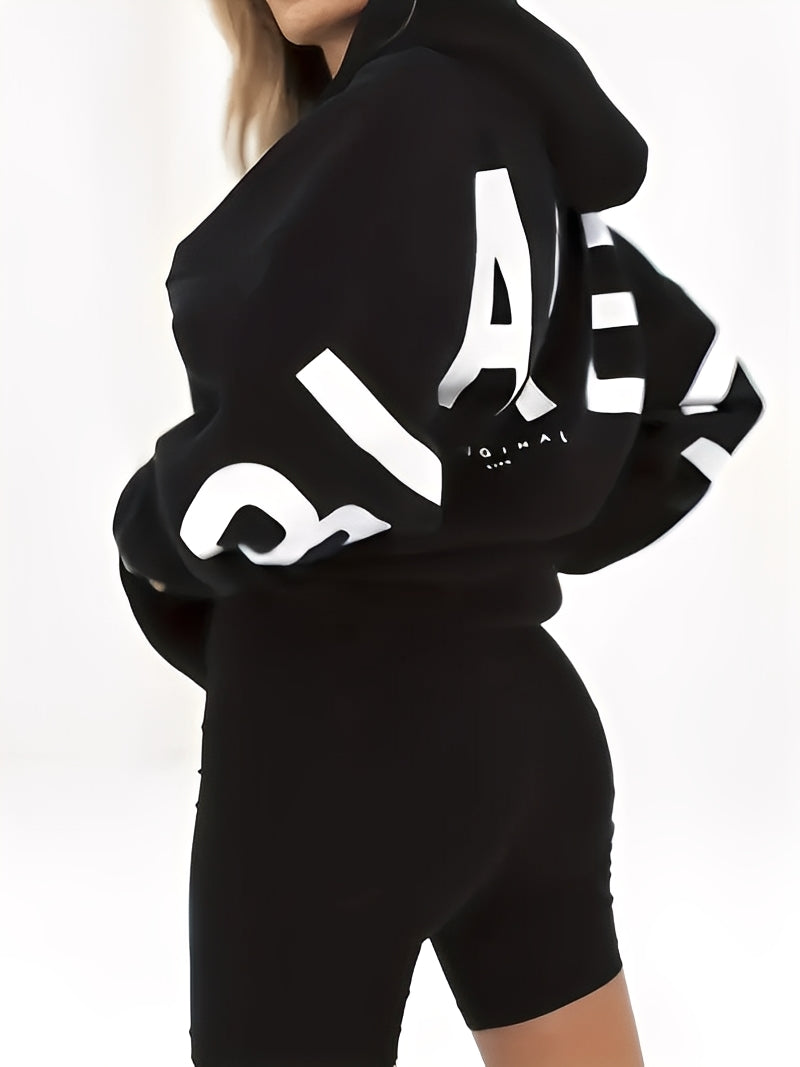 Hannah – varm hoodie med stilrent mönster