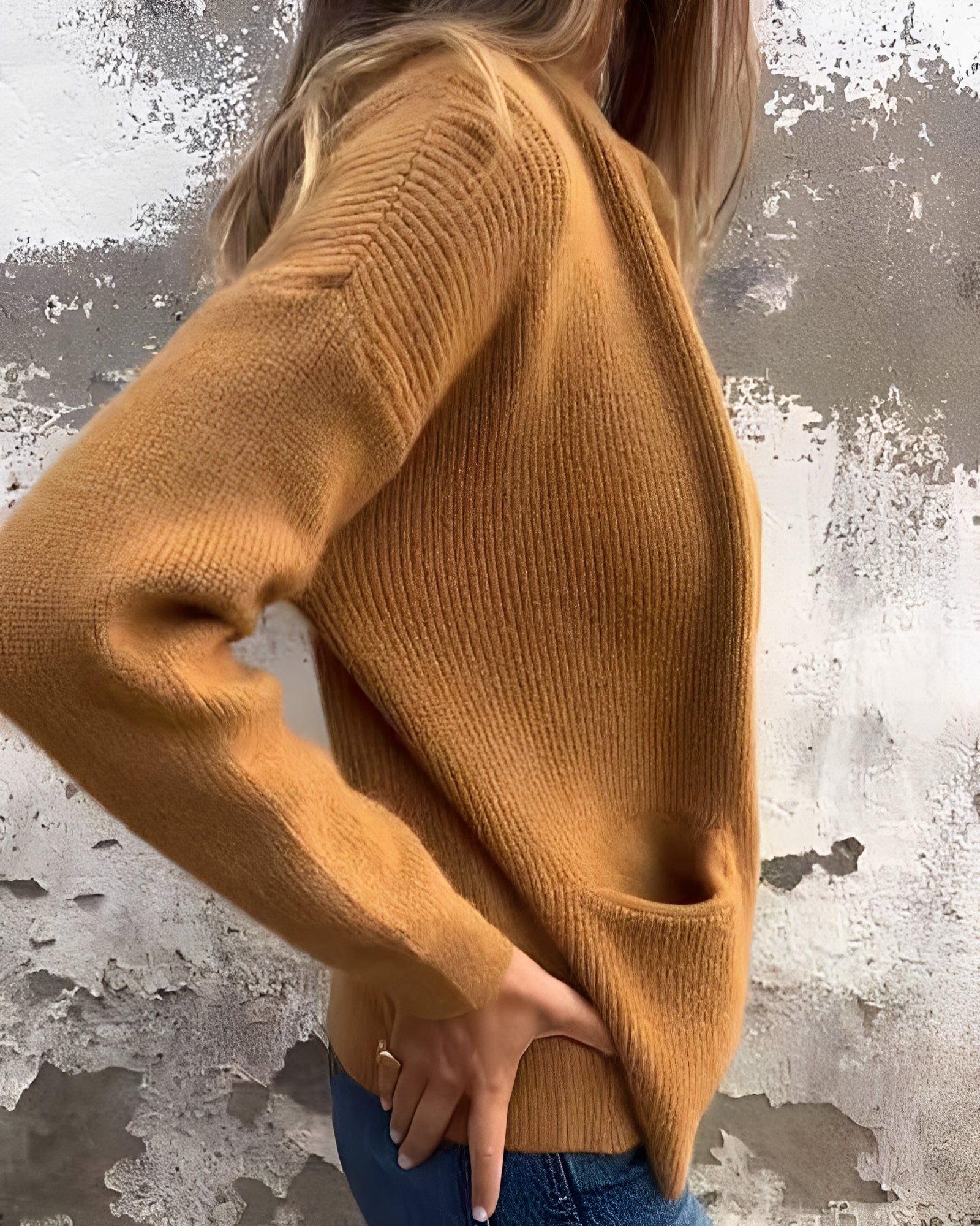 Noelle - bomullsstickad cardigan