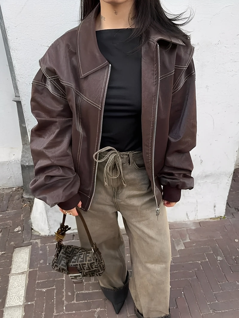 Tilde - oversized kontrastjacka