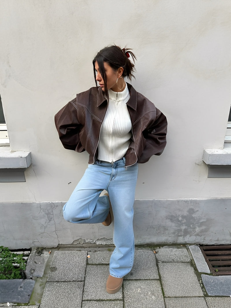 Tilde - oversized kontrastjacka