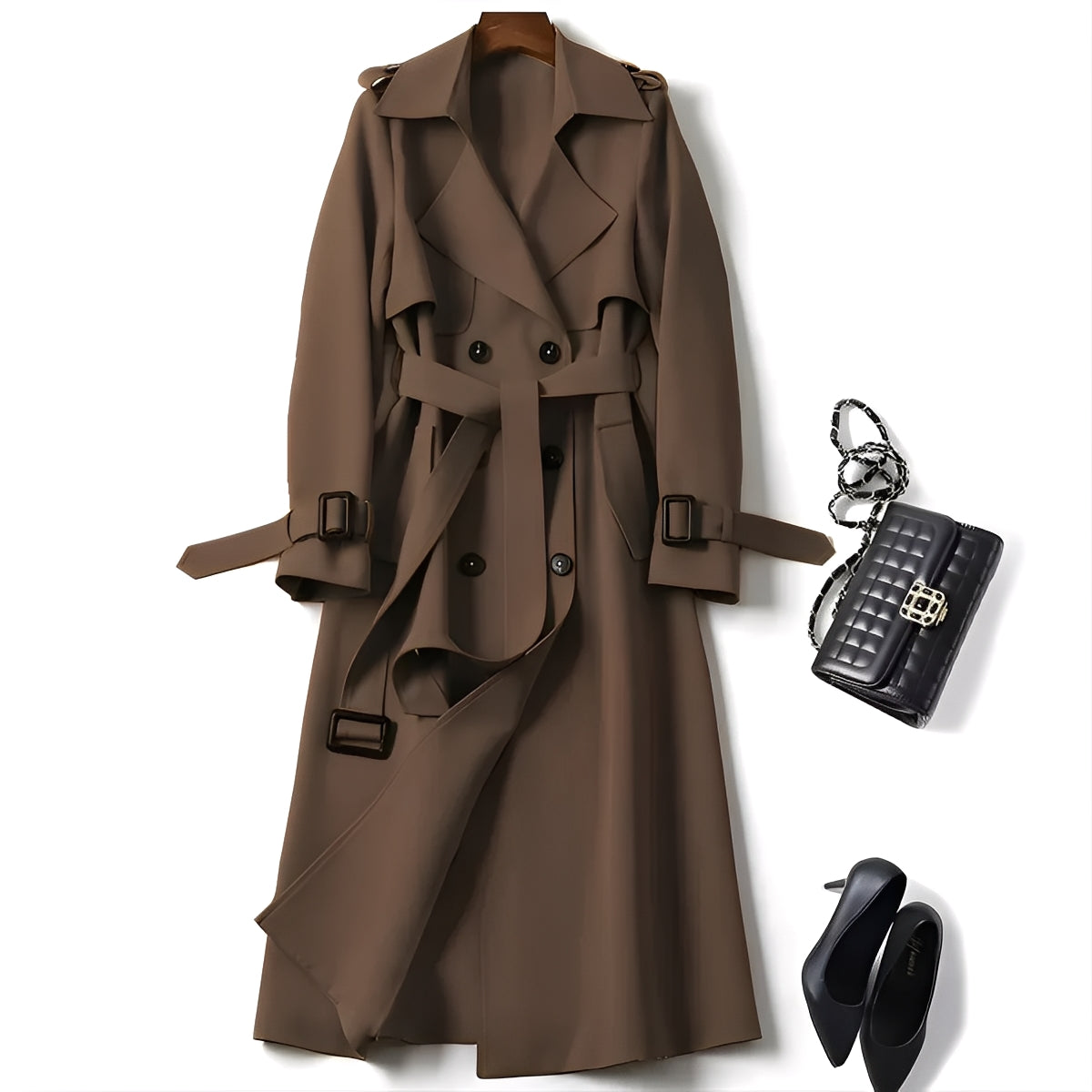 Vespara – elegant trenchcoat med tidlös stil