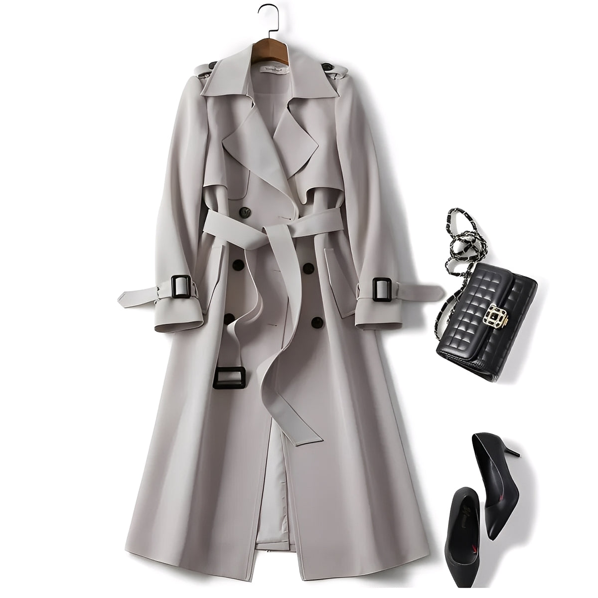 Vespara – elegant trenchcoat med tidlös stil