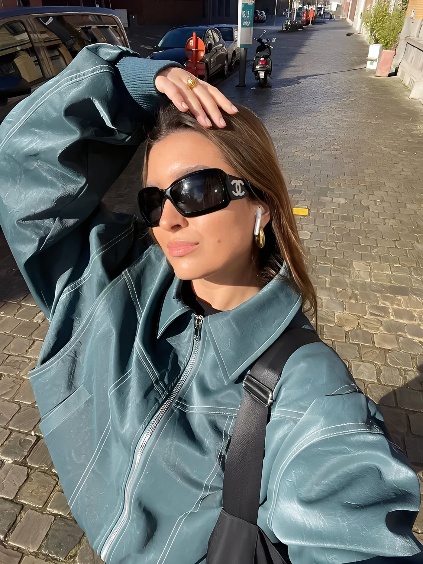 Tilde - oversized kontrastjacka