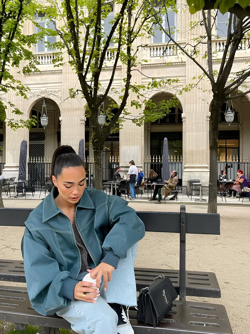 Tilde - oversized kontrastjacka