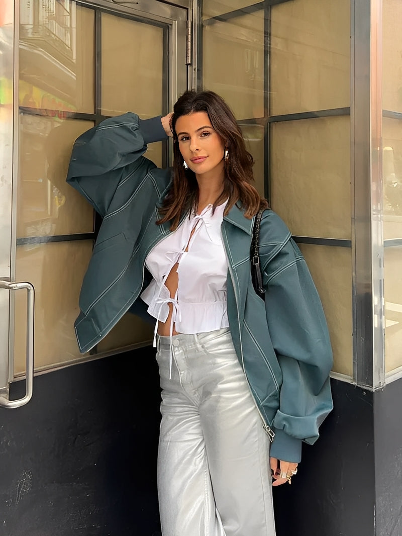 Tilde - oversized kontrastjacka