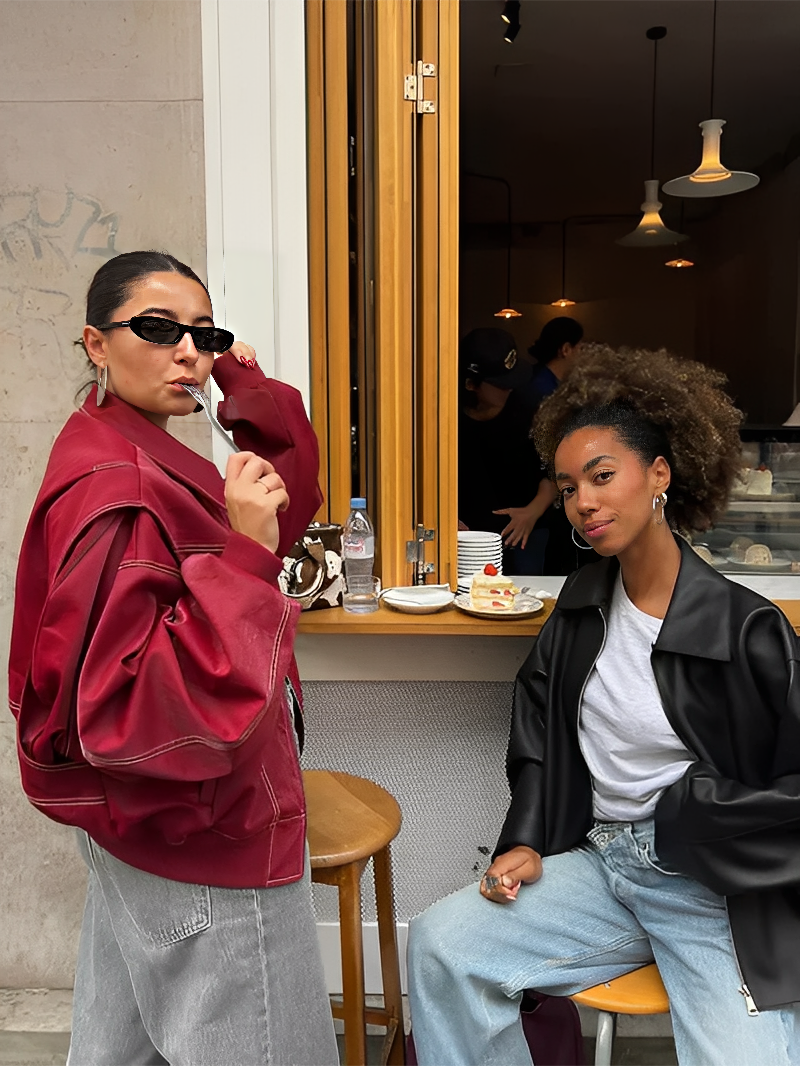 Tilde - oversized kontrastjacka