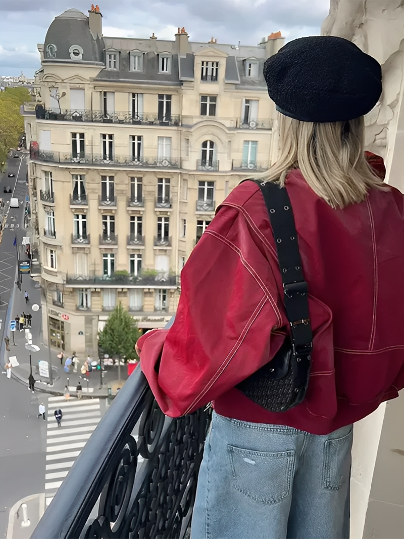 Tilde - oversized kontrastjacka